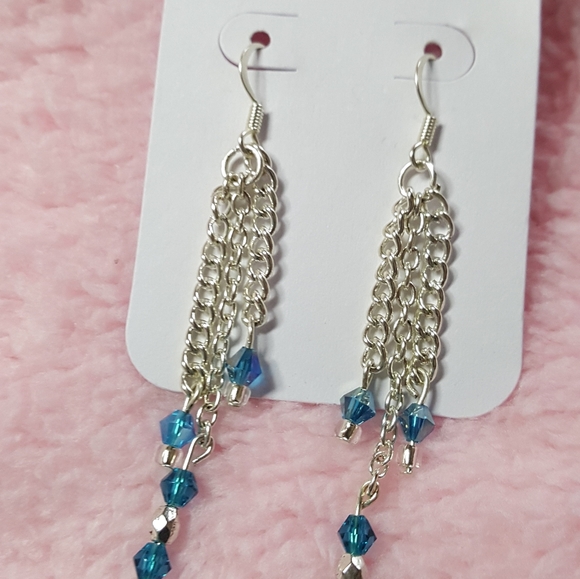 Crystal earrings - Picture 3 of 4